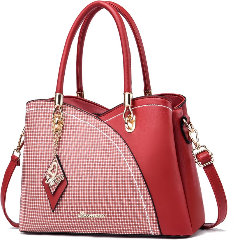 SiMYEER Purses and Handbags Top Handle Satchel Shoulder Bags Messenger Tote Bag for Ladies - Image 1